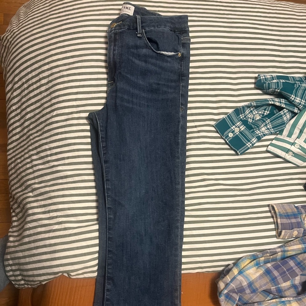 Le frame mini boot jeans